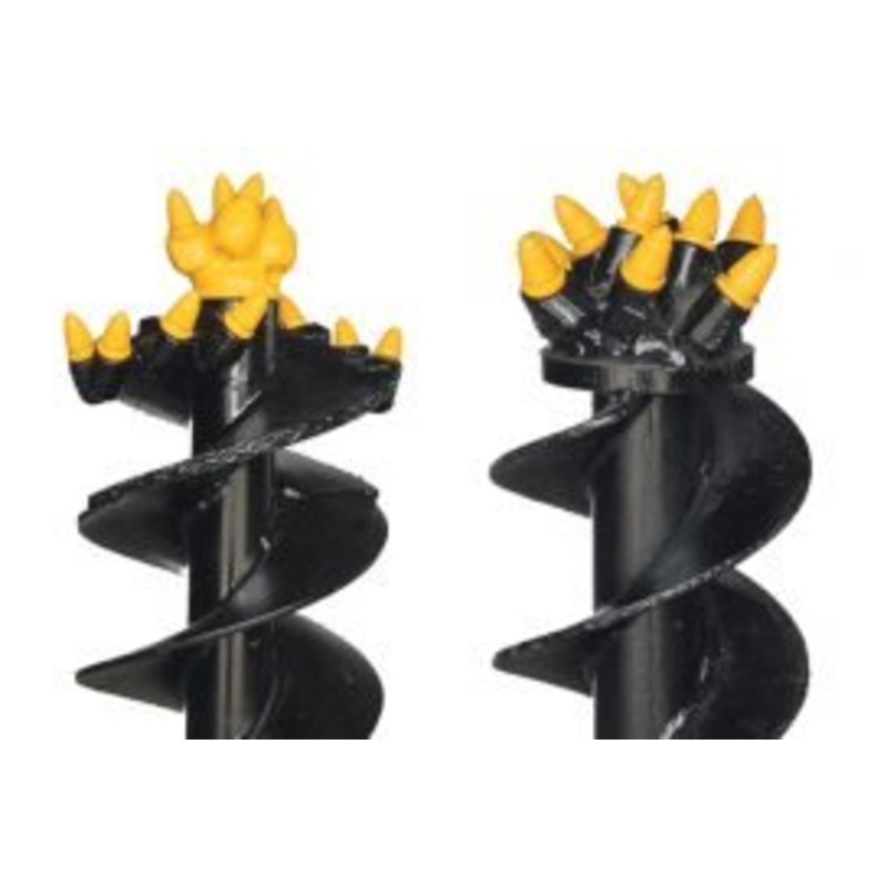 Rock Auger|6″ Dia x 48″ OAL|8″ Dia x 48″ OAL|9″ Dia x 48″ OAL|12″ Dia x 48″ OAL|18″ Dia x 48″ OAL|24″ Dia x 48″ OAL|30″ Dia x 48″ OAL|36″ Dia x 48″ OAL