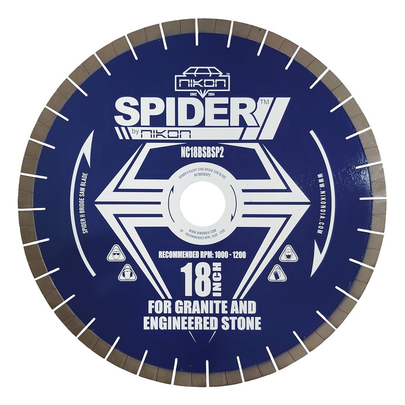 SPIDER II Bridge Saw Blade|14″|16″|18″|20″