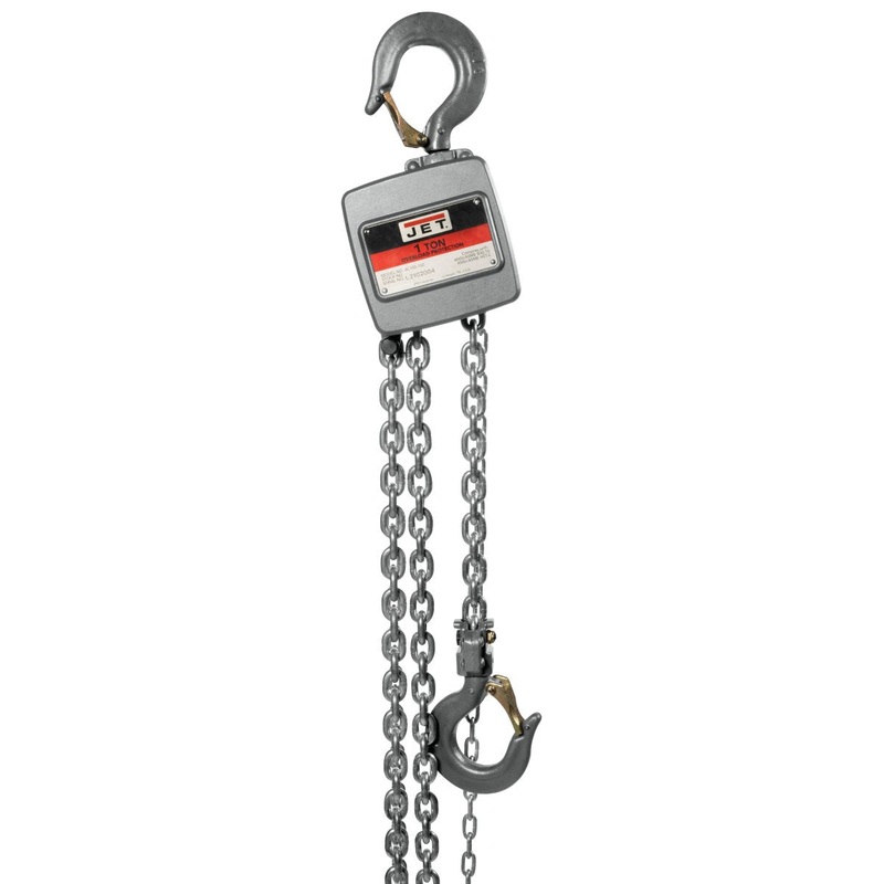 1-Ton Aluminum Hand Chain Hoist with 10ft of Lift | AL100-100-10