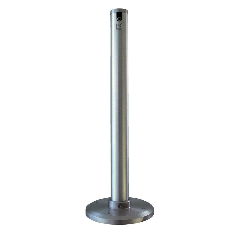Aluminum Smokers Bollards|Floor Mounted