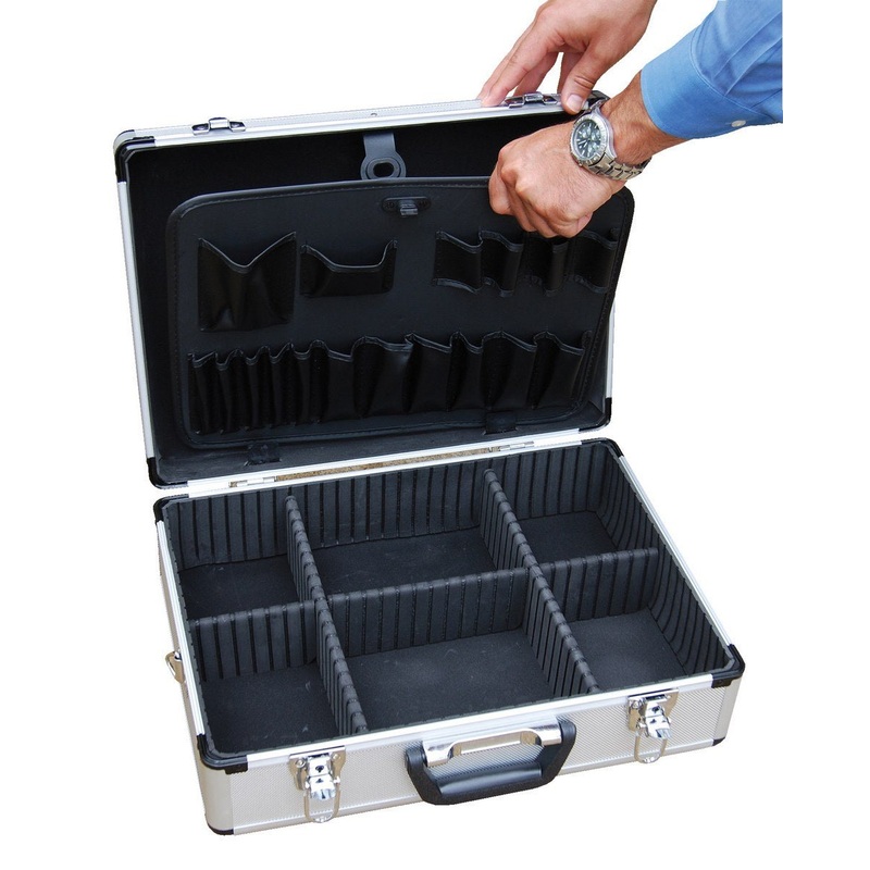 Aluminum Tool Cases|Case No Foam|Case with Foam|Case w/ Combo Lock