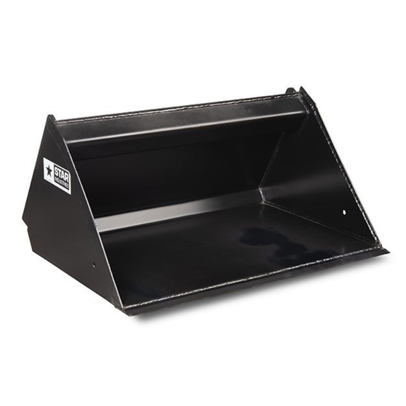 Mini Buckets|Low Profile Dirt Bucket for Mini Loaders|Low Profile Dirt Bucket for Bobcat Mini|5.5 CUFT|7.2 CUFT