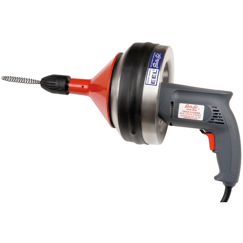 Model S Drill Snake|Model S Drain Machine|Model S Drain Machine with 3/8 x 25 EIC Cable|Model S Drain Machine with 3/8 x 35 EIC Cable