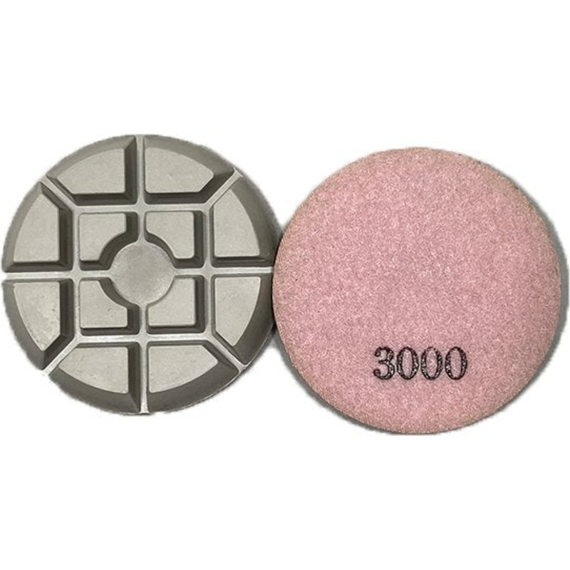 3 Inch White Diamond Pads – Square 3000 Grit – Sale