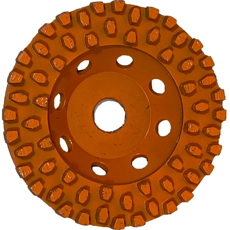 4 Concrete Spike Cluster Cup Wheel – Sale