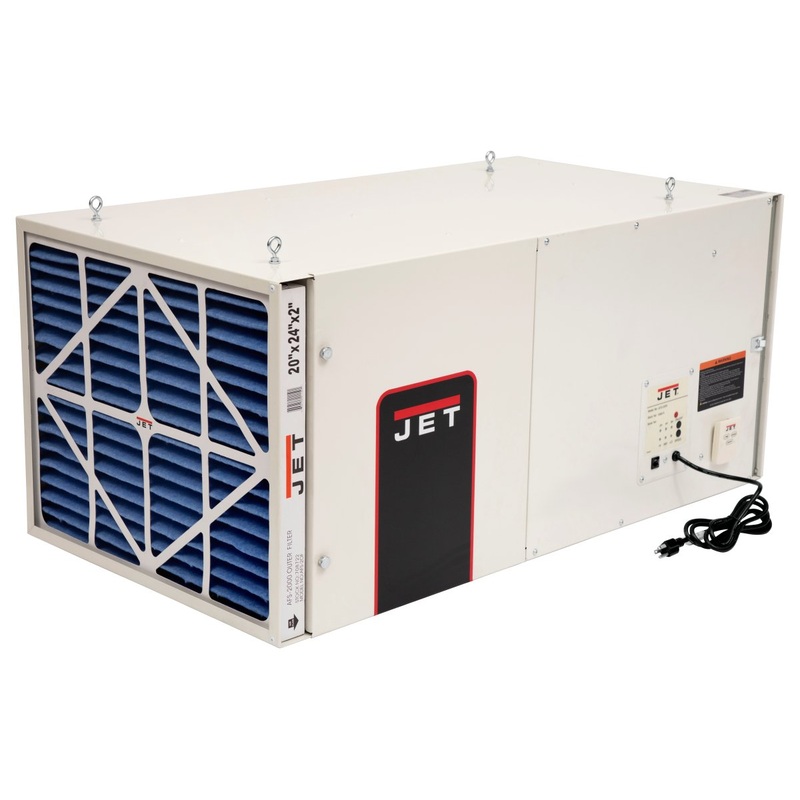 AFS-2000, 1700CFM Air Filtration System, 3-Speed, with Remote Control