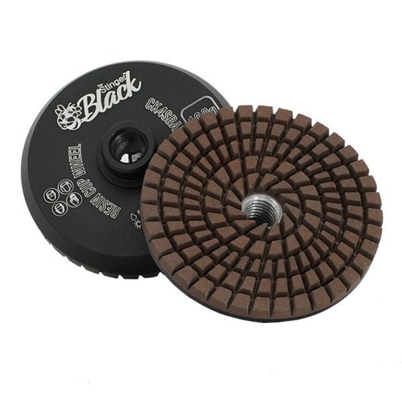 STINGER BLACK Resin Aluminum Cup Wheels