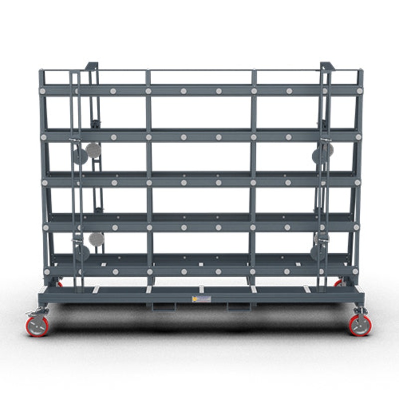 Abaco Oversized Glass Transport Cart