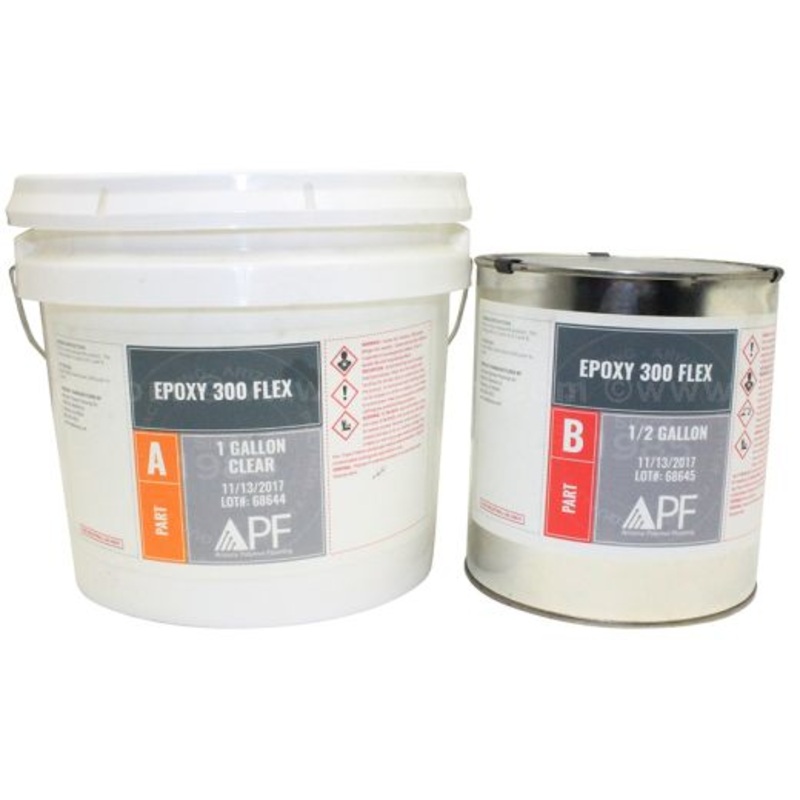 APF Epoxy 300 Flex, Clear, Fast Cure