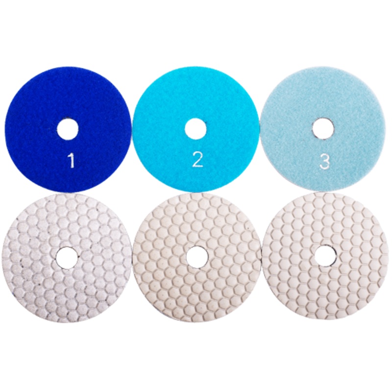 Hybrid Polishing Pads, 3 Step, ASHT