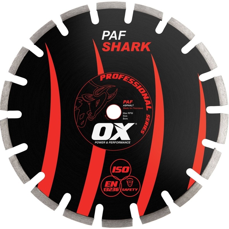 Ox Pro Asphalt Walk Behind Saw Diamond Blade