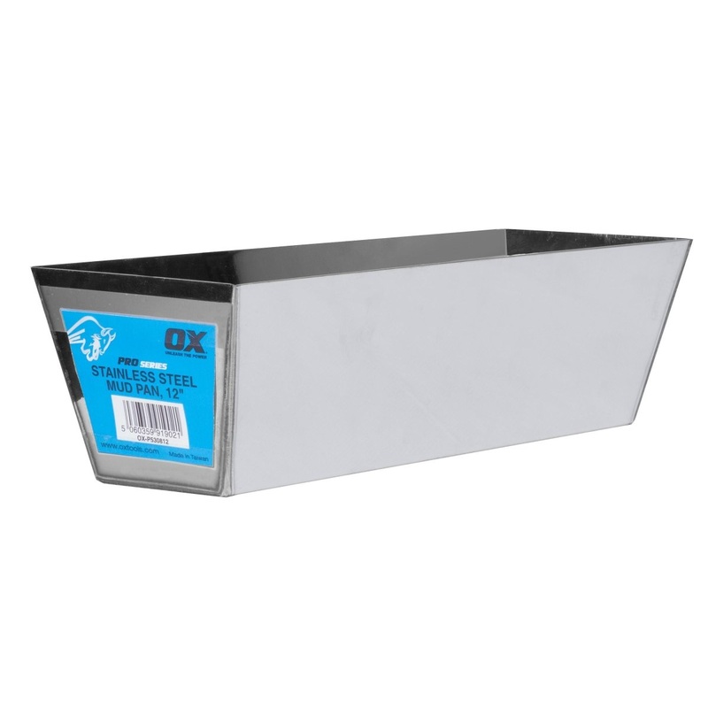 Ox Pro Stainless Steel Mud Pan