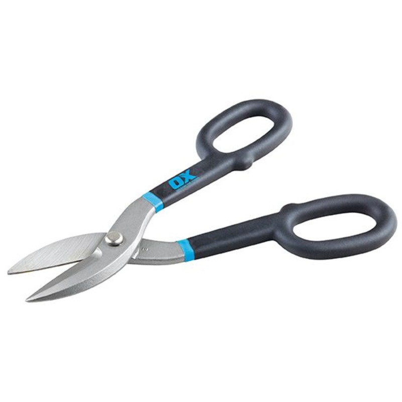 Ox Pro Straight Tin Snips – 10