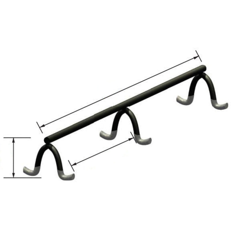 Slab Bolster – Dipped (Box of 100LF)