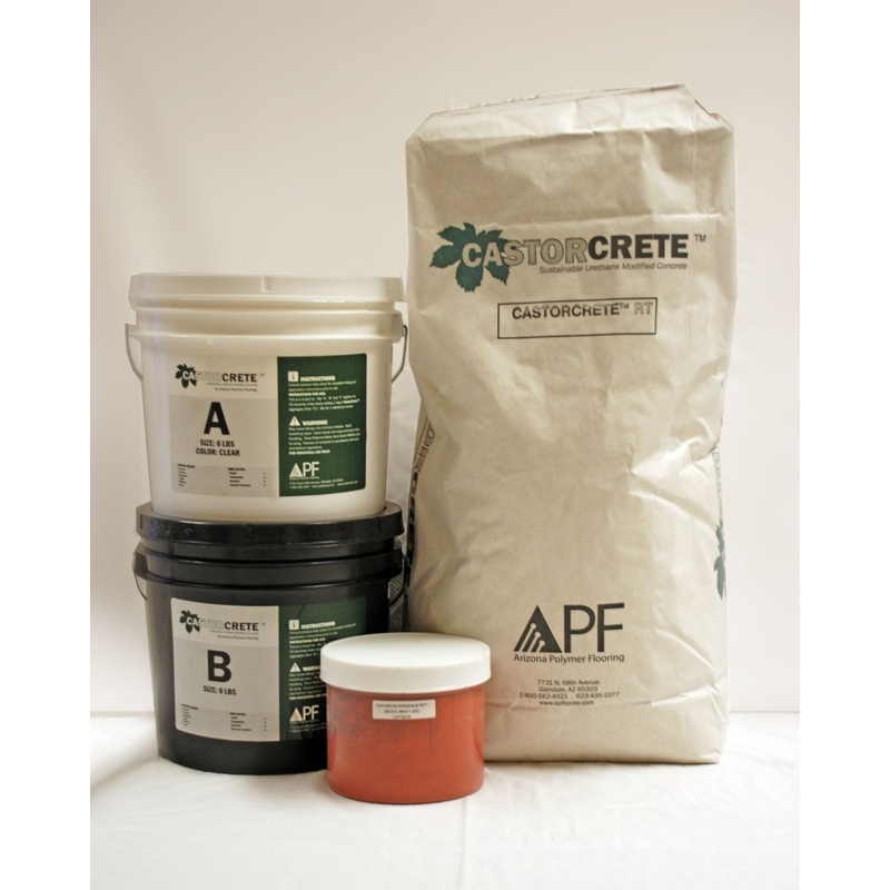 CastorCrete TC|Light Gray|Dark Gray|Bronze|Evergreen|DK Red|Natural