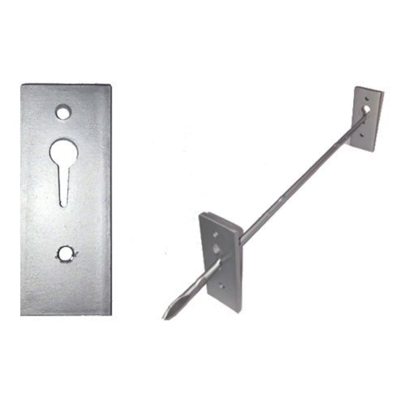 Drill-In Concrete Form Tie Clips (100 Pieces)