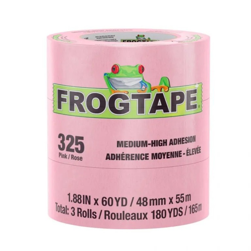 FrogTape 325 Pink Performance Grade High Temperature, Medium-High Adhesion Masking Tape