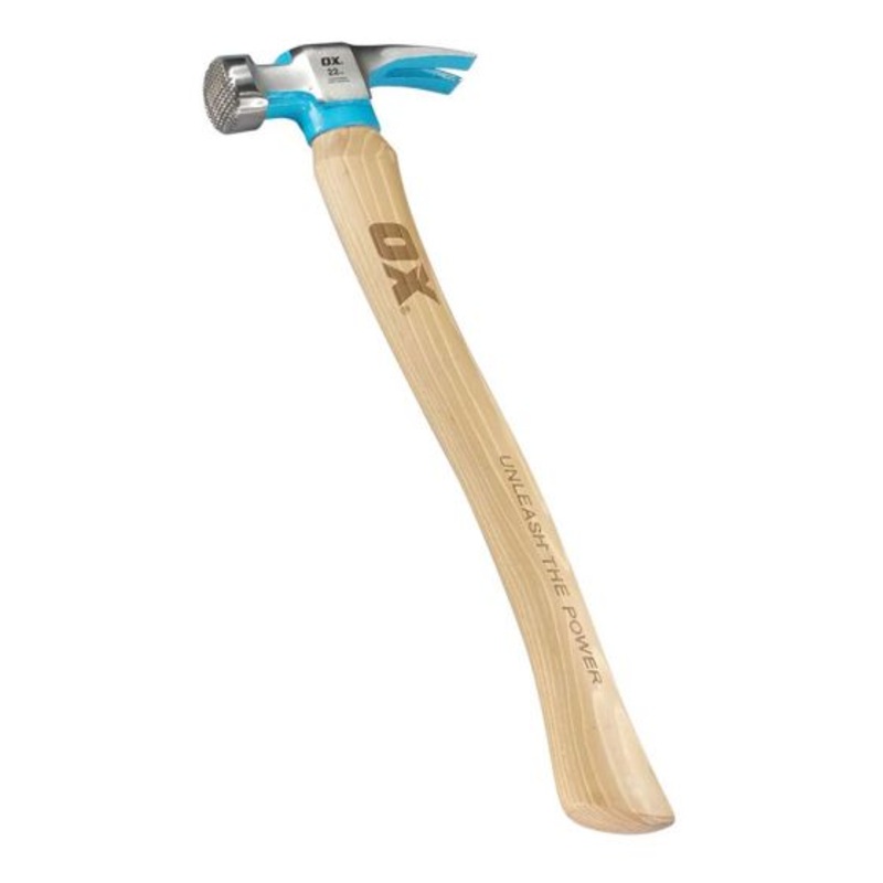 Ox Pro 18oz California Framing Hammer – Hickory Handle