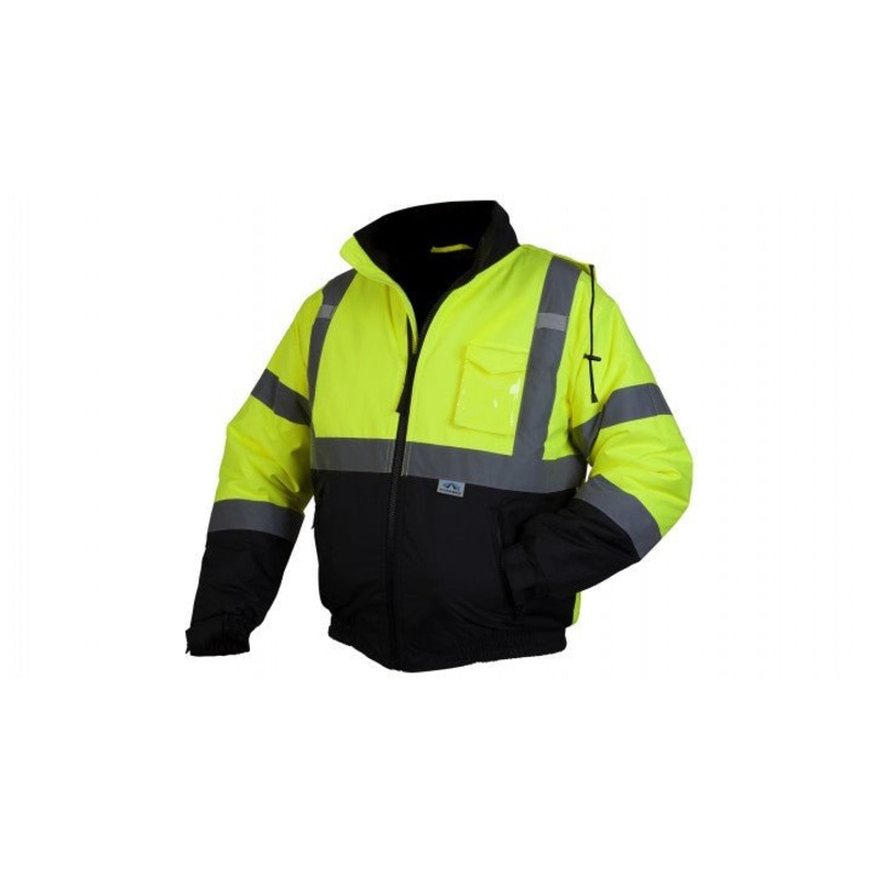 Pyramex Class 3 Hi-Vis Lime Jacket – RJ3210 Series Type R