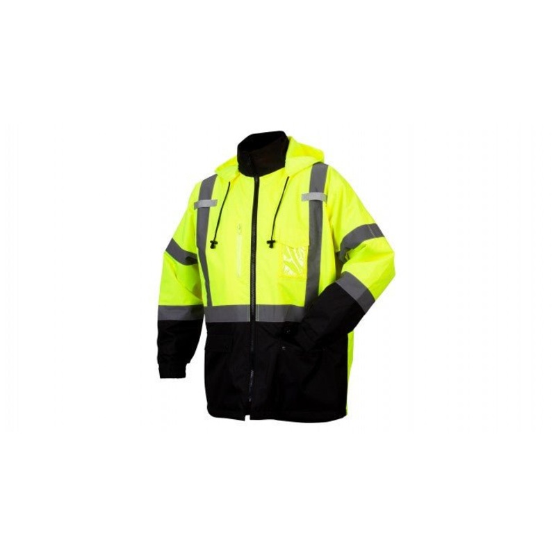 Pyramex Hi-Vis Class 3 Lime & Orange Parkas – RP31 Series