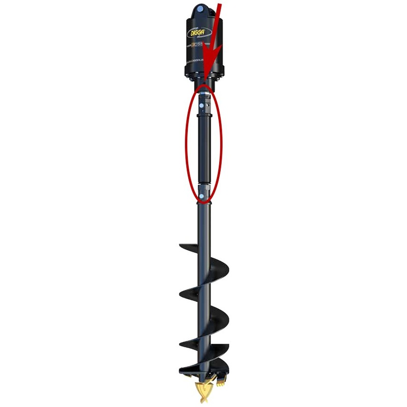 Auger Bit Extensions|Outer|Outer – Heavy Duty|Inner (Telescopic)|2″ Hex|2.5″ Hex|3″ Hex|100mm Square