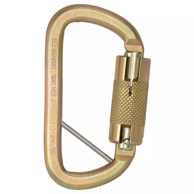 Small Steel Carabiner w/captive pin