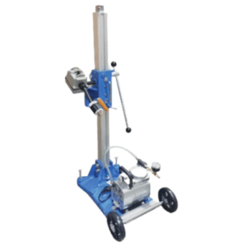 Bartell Hand Held Drills|Core Drill Rig 2 x 2 x 30|Hand Held Drill 110 Volt, 13A, 0-2220rpm Variable Speed|Hand Held Drill – 3 Speed 0-3450rpm, D handle c/w case|Core Drill Base 12″ Capacity