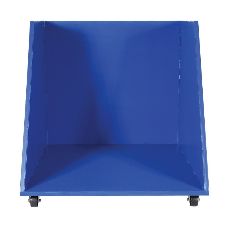 Open Ended Steel Dumping Hopper