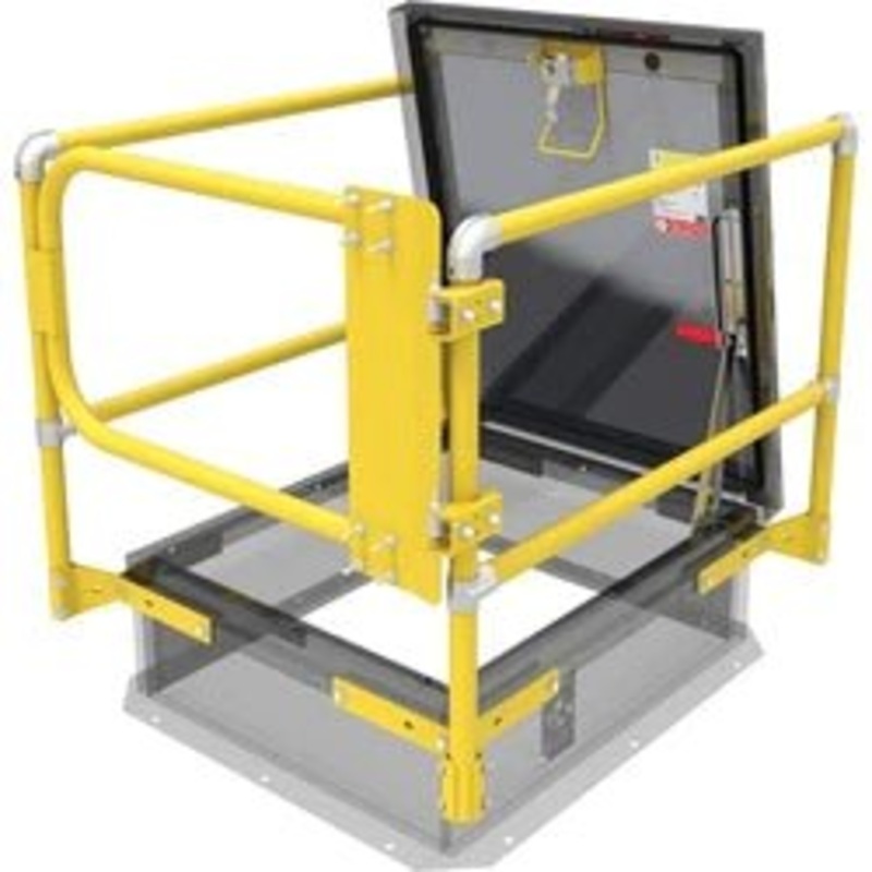 Roof Hatch Safety Railing|36 x 30|36 x 36|48 x 48|30 x 54|30 x 96|Front Gate|Side Gate
