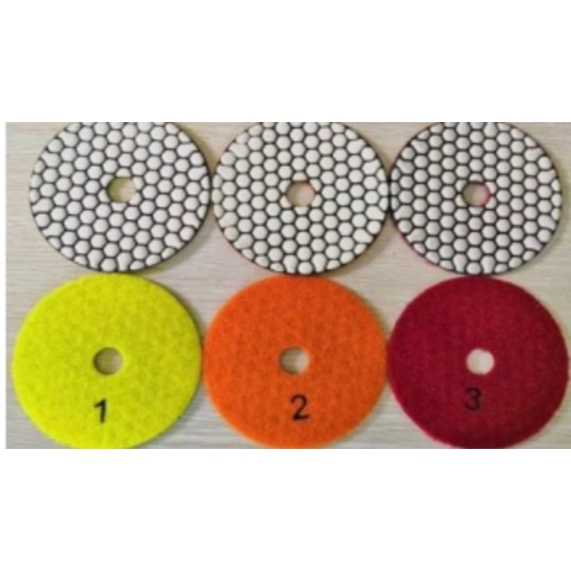 3 Step Dry Pads|Step 1|Step 2|Step 3|Set