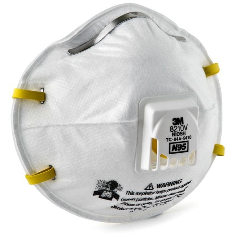 3M Particulate Respirator 8210V | N95 (8/Case)