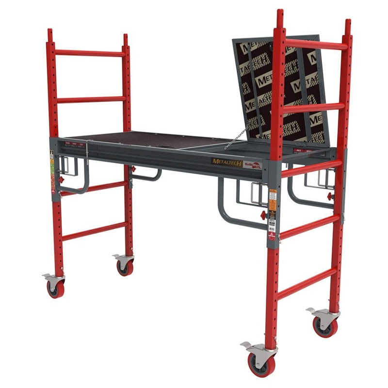 Buildman 6 Drywall Baker|Buildman 6 Drywall Baker  Unit Only|39″ High Extension|Guardrails System|Aluminum Guardrails System|Set Of 4 Outriggers With Casters|SET OF 4 FOLDABLE LATERAL OUTRIGGERS FOR TOWERS I-BMSS AND I-CISC|Set Of 4 Leveling Jacks|Set Of