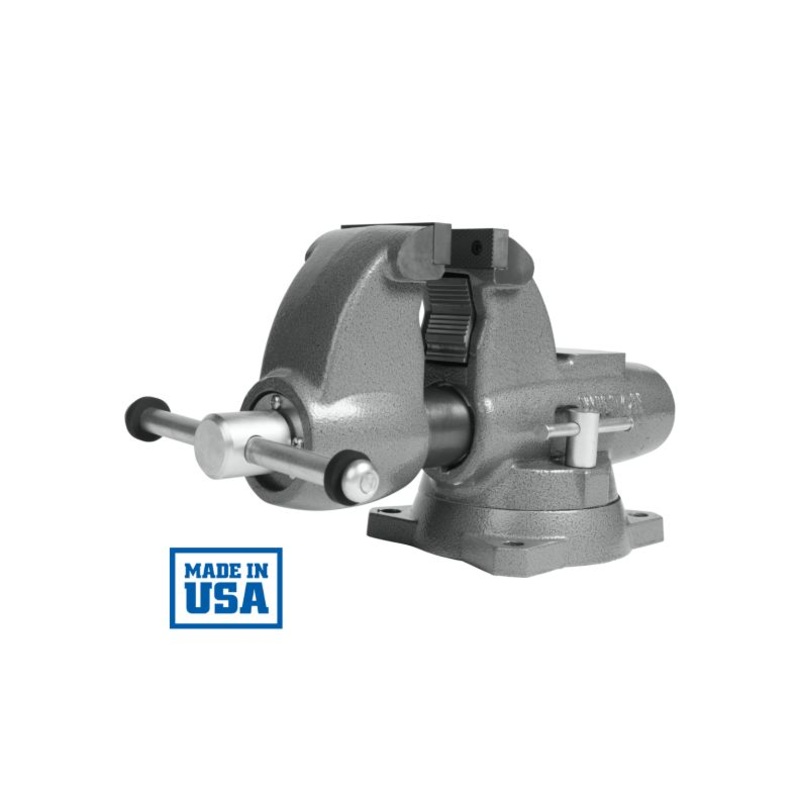 C-0 Pipe and Bench Vise, 3-1/2 Jaw Width, 5 Max Jaw Opening, 4-1/2 Throat Depth
