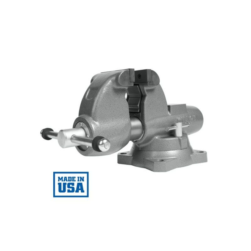 C-1 Pipe and Bench Vise, 4-1/2 Jaw Width, 6 Max Jaw Opening, 4-3/4 Throat Depth