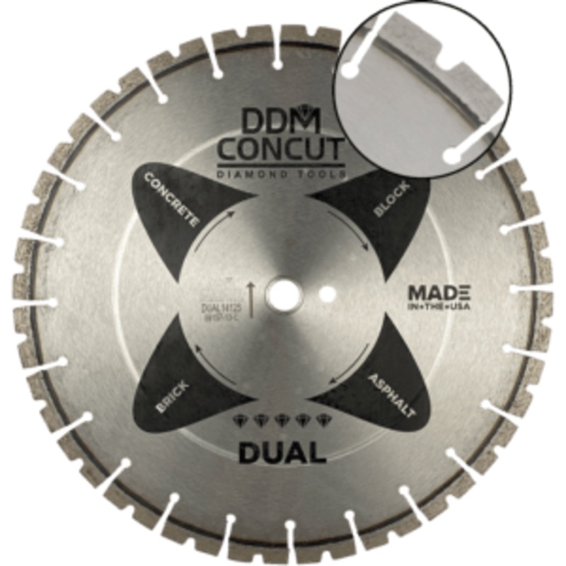 Dual Blade|12″ X .110″|14″ X .110″|14″ X .125″|16″ X .125″|18″ X .125″|20″ X .125″