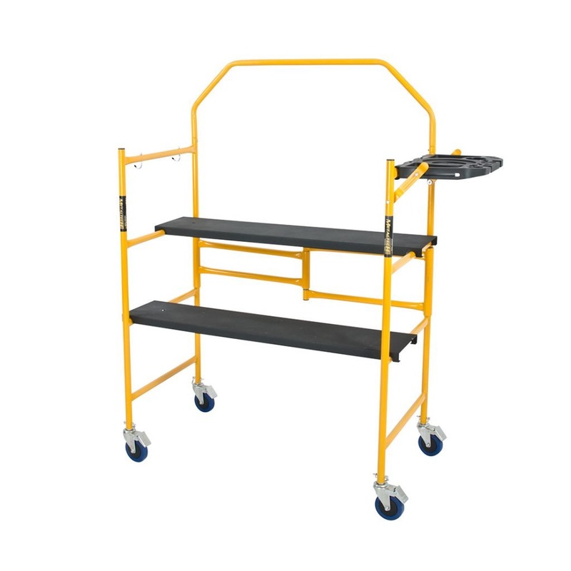 Jobsite Series 4′ Safety Rail & Tool Shelf