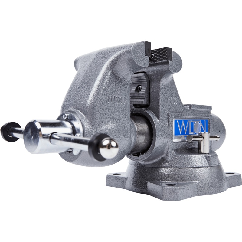 Tradesman 1765 Bench Vise, 6-1/2 Jaw Width, 6 Jaw Opening, 4 Throat Depth