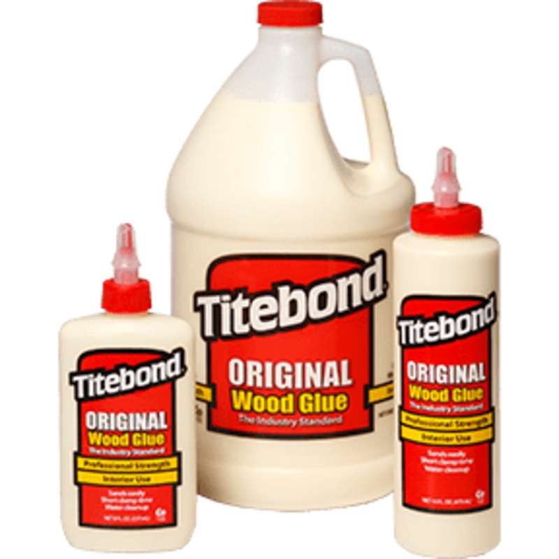 Titebond Original Wood Glue|16 Ounces (12 Count)|1 Gallon (4 Count)