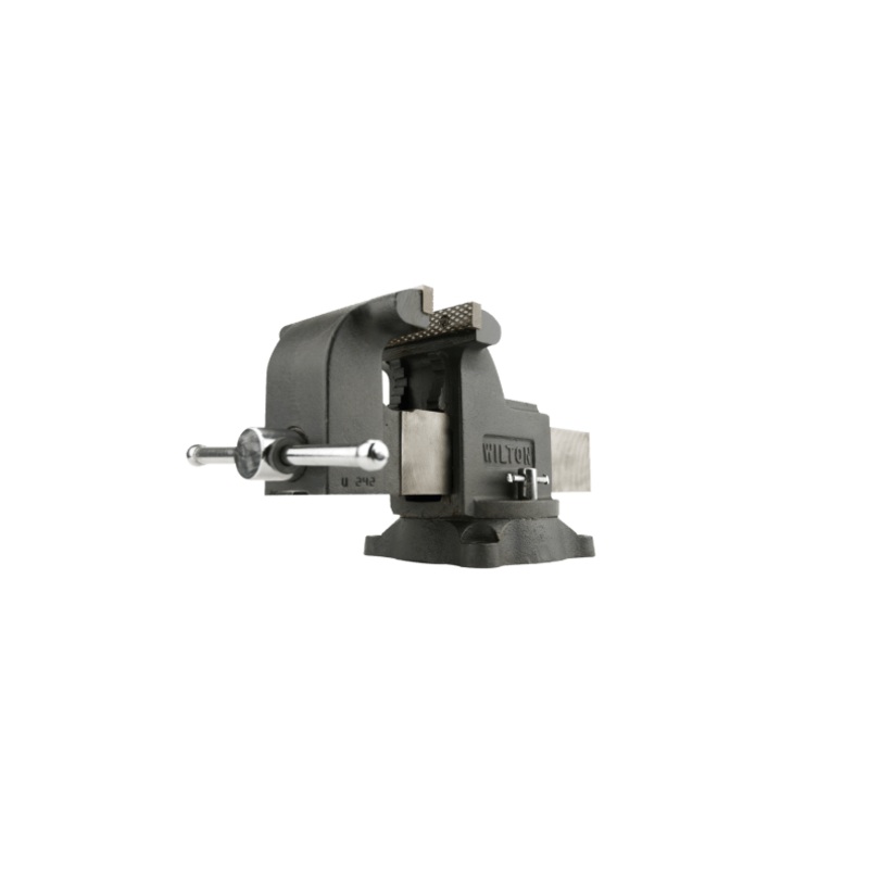 WS8, Shop Vise, 8 Jaw Width, 8 Jaw Opening, 4 Throat Depth