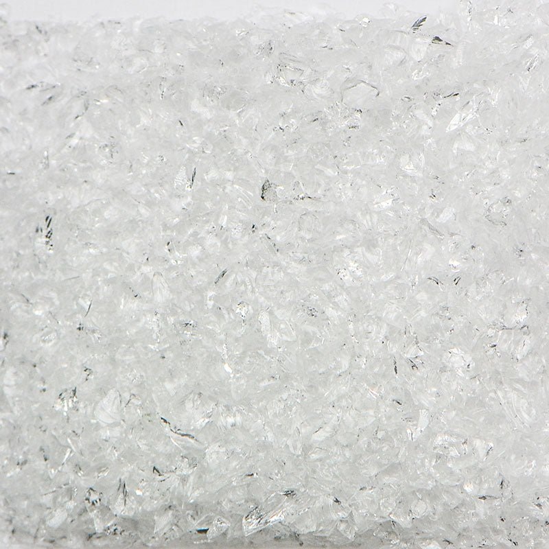 Crystal Clear Terrazzo Glass|50 Lb.|25 Lb.|10 Lb.|5 Lb.|1 Lb.|| Fines (Dust – 1/32″)||0 (1/16″ – 1/8″)||1 (1/8″ – 1/4″)||2 (1/4″ – 3/8″)||3 (3/8″ – 1/2″)
