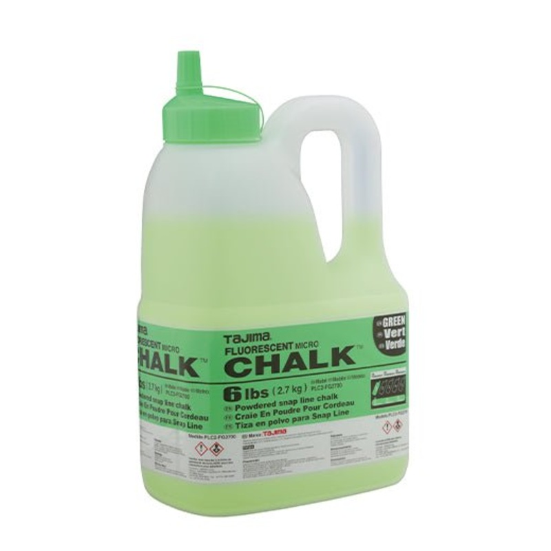 Green Fluorescent Micro Chalk|6 Pounds (5 Pack)|10 Ounces (32 Pack)