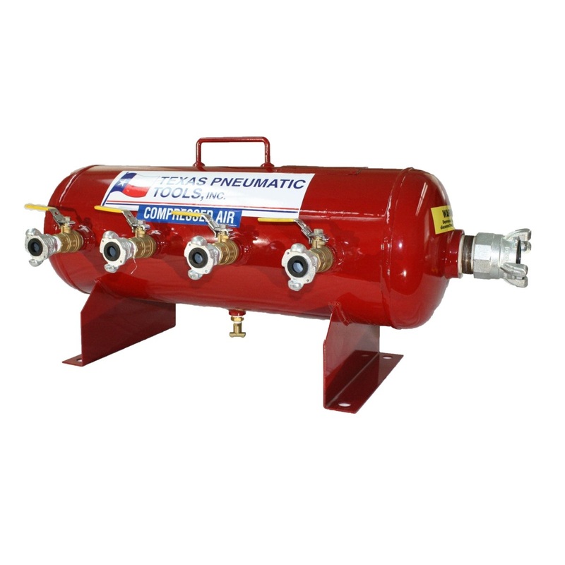 TX-2AMF – Air Manifold (15 Gal, ASME Tank)