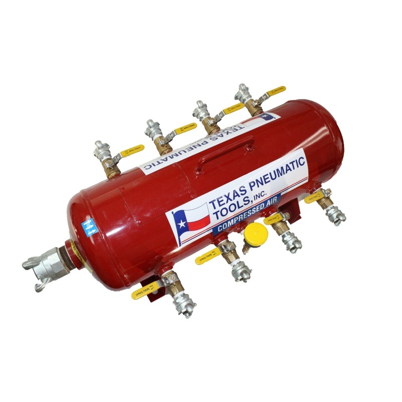 TX-6AMF – Air Manifold (10 Gal. ASME Tank) California Permit Exempt
