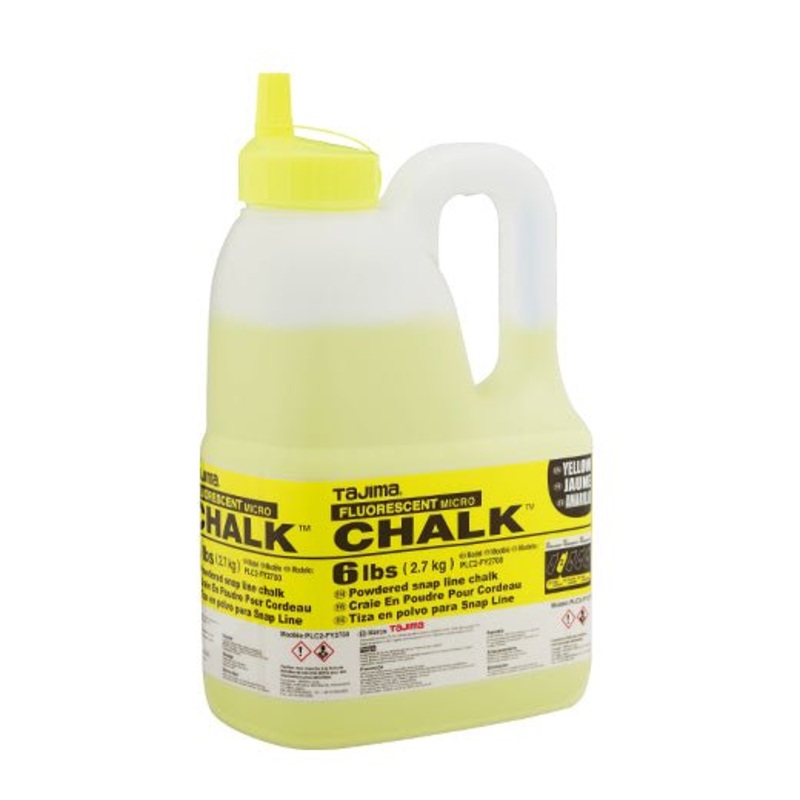 Yellow Fluorescent Micro Chalk (5 Pack)