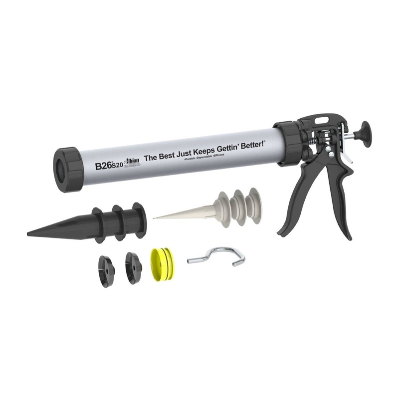 20oz B-Line Manual Sausage Gun w/ Highest-Thrust 26:1 Ratio Drive (10 Count)
