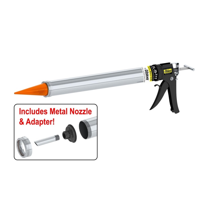 30oz Special Deluxe Manual Bulk Gun w/ Orange Cone Nozzles (6 Count)
