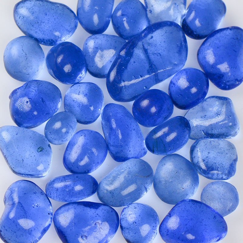 Azure Mist Jelly Bean Glass|22 Lb.|10 Lb.|5 Lb.|1 Lb.