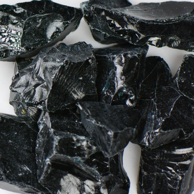 Black Fire Glass|50 Lb.|25 Lb.|10 Lb.|5 Lb.|1 Lb.|Medium (1/2″ – 1″)||2 (1/4″ – 3/8″)