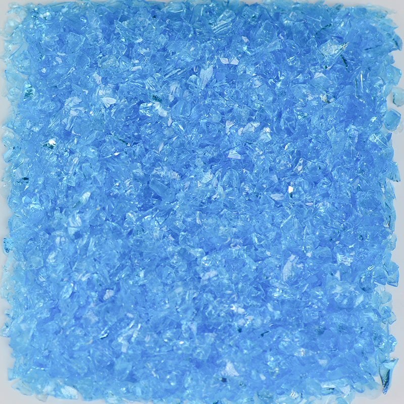 Turquoise Terrazzo Glass|50 Lb.|25 Lb.|10 Lb.|5 Lb.|1 Lb.||0 (1/16″ – 1/8″)||1 (1/8″ – 1/4″)||2 (1/4″ – 3/8″)||3 (3/8″ – 1/2″)