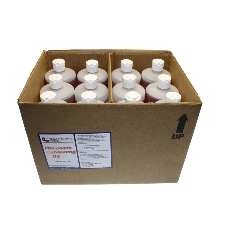 TX-PL001 – Pneumatic Lubricating Oil (Case of 12)